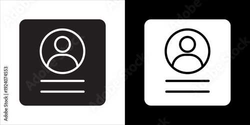 Profile Icon Sheet Black And White