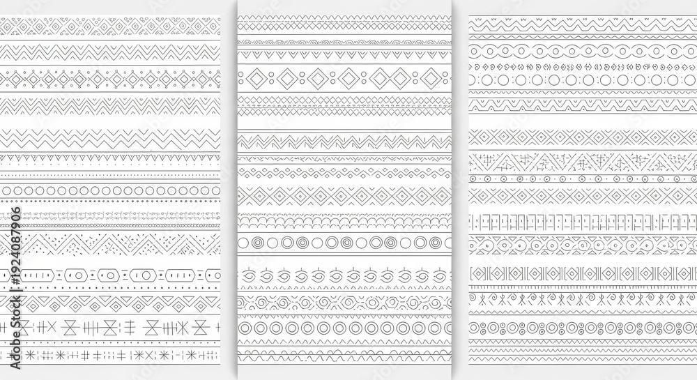 Obraz premium Blurred Music Sheets with Musical Notes.