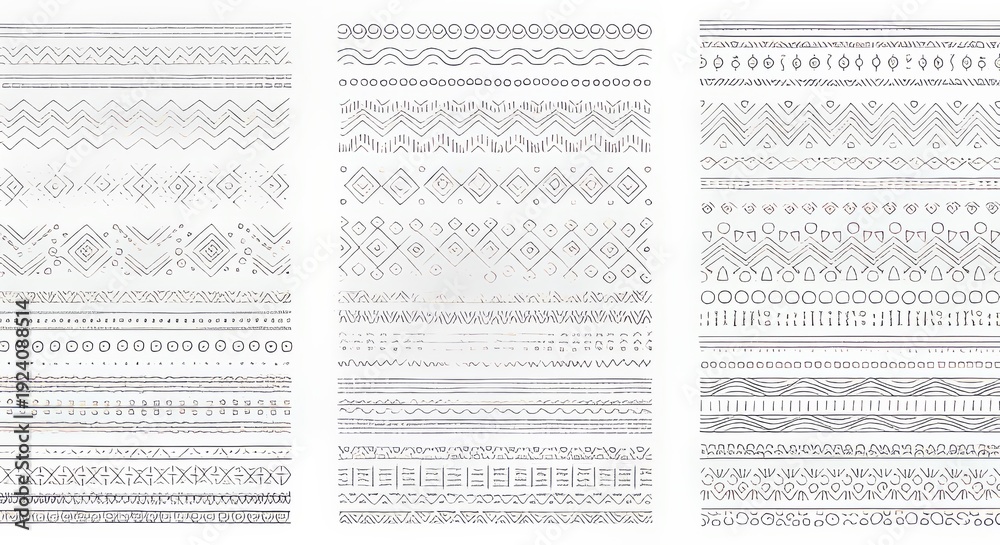 Fototapeta premium Sheet Music Pages with Musical Notation.