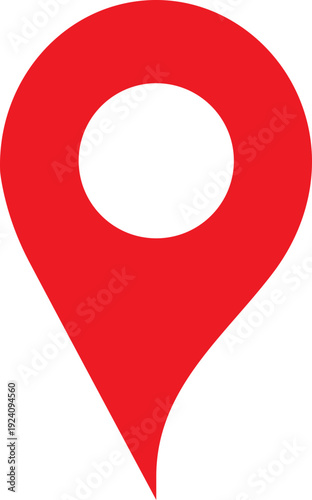 Red Map Pin Icon