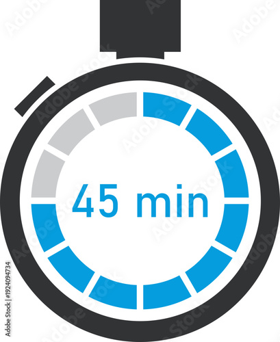Stopwatch Timer 45 Minutes