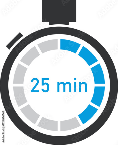 Stopwatch Timer 25 Minutes