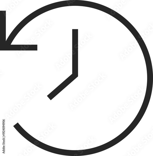 Clock History Icon
