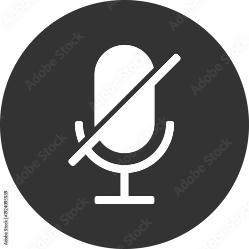 Muted Microphone Icon