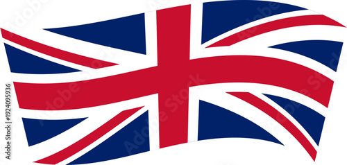 Union Jack Flag Waving