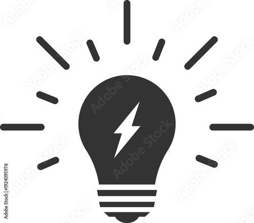 Light Bulb Idea Symbol