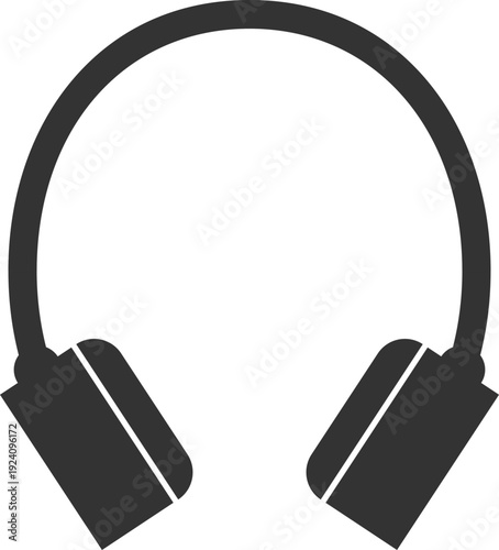 Minimalist Headphones Icon