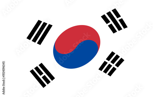 South Korean Flag Taegeukgi
