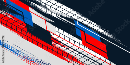 A vector graphic depicting abstract stripe racing designs suitable for vehicle decal wraps, race cars, rally vehicles, adventure themes, and livery designs