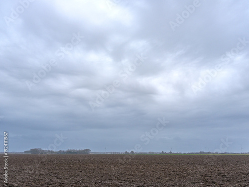 Landscape, Flevoland province, The Netherlands