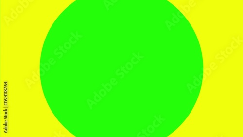 Abstract animation featuring vibrant circles and shapes morphing in a seamless loop, fit for slide transition intro opener overlay