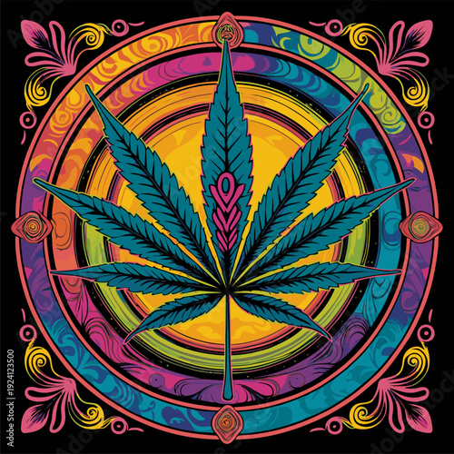 vintage 70s style marijuana pictures