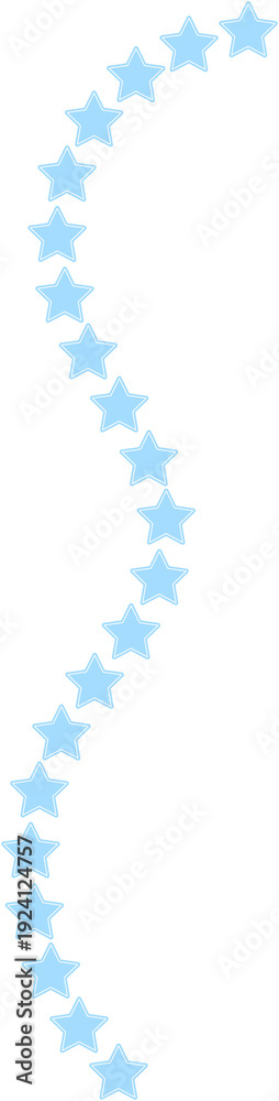 Obraz premium Cute Colorful Star Elements Design Decoration