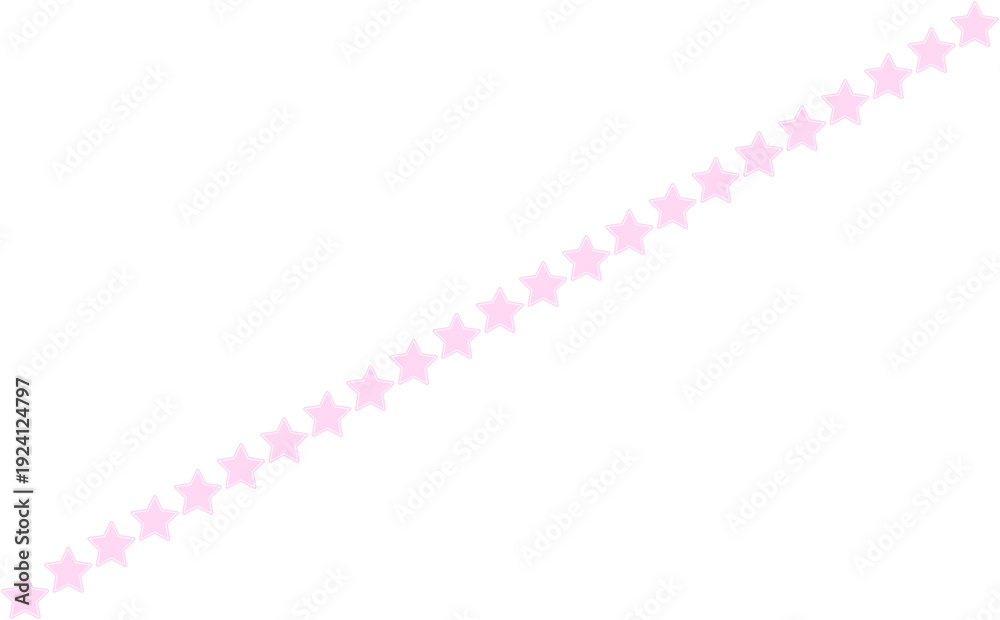 Obraz premium Cute Colorful Star Elements Design Decoration