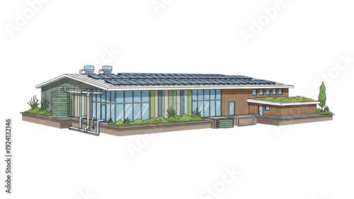 Abstract urban plan illustration showing city blocks and a street network from an overhead perspective