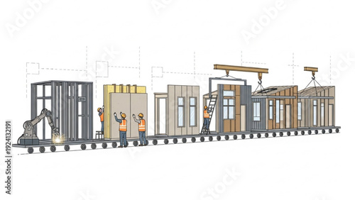 Sustainable green building with renewable energy sources for modern urban development and ecological living