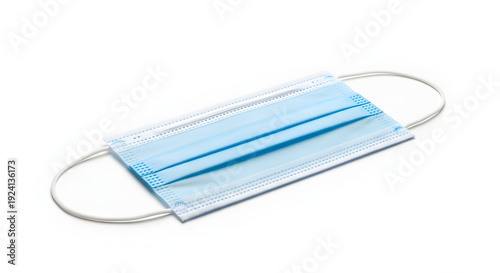 Disposable 3-ply surgical face mask with comfortable ear loops