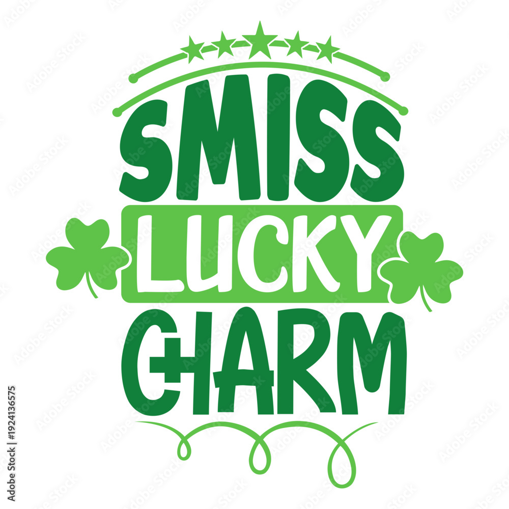 Fototapeta premium SMiss Lucky Charm SVG