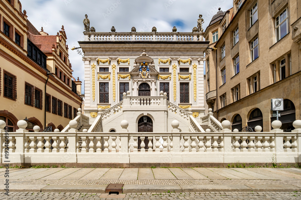 Fototapeta premium Old Stock Exchange, Leipzig, Germany