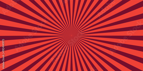Retro Swirl Background - Hypnotic reed and orange Twirl