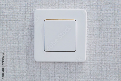 White light electric bulb switch for the house.