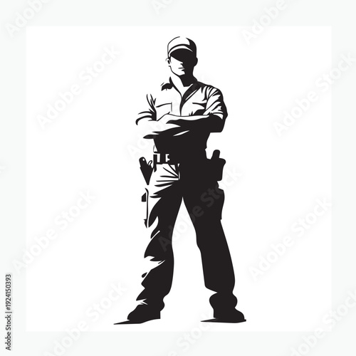 vector illustration of a man