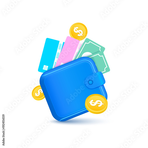 Money and wallet concept