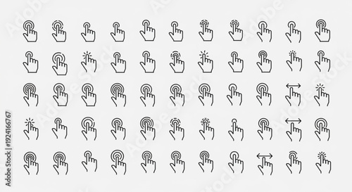 Collection of various animal illustrations displayed in a grid pattern on a clean background from a straightforward viewpoint