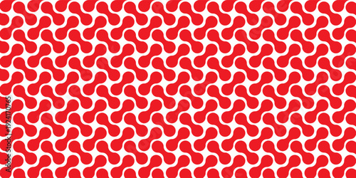 Obraz na plátně Metaball graphic design vector illustration