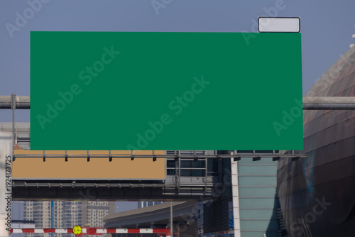 Large billboards for outdoor advertising and information boards along the roads and on the streets of the city. Background for design and advertising.