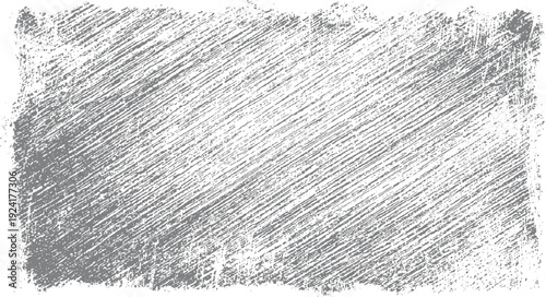 Gray textured background with diagonal scratches and distressed edges