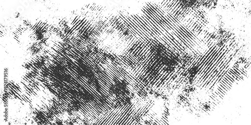 Black and white textured background with diagonal lines and grunge effect distressed