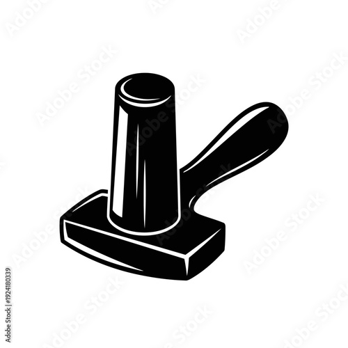 Cabbage Wooden Sauerkraut Tamper Silhouette for Fermenting Craft - Culinary Tool Concept