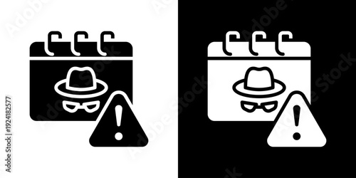 Zero Day Icon Set Vector Collection Isolated In Black And White