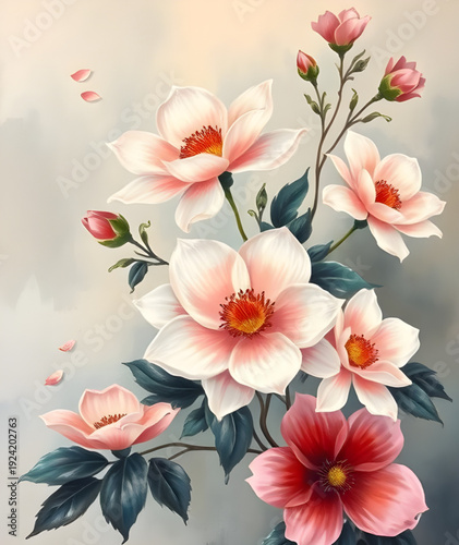 vintage, floral, flowers, oilpainting, art, painting, stilllife, bouquet, petals, bloom, antique, retro, classic, rustic, elegant, romantic, texture, brushstroke, canvas, pigment, muted, earthy, paste