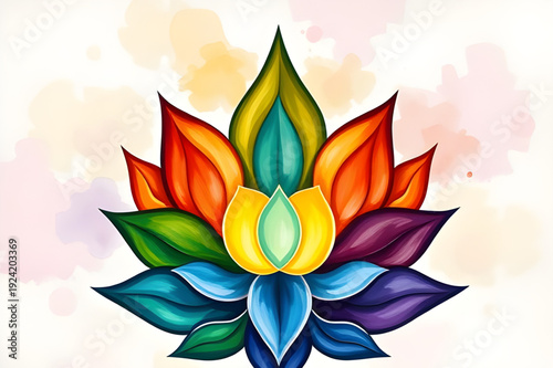 abstract, spiritual, lotus, flower, oilpainting, art, painting, meditation, zen, calm, peace, harmony, balance, chakra, energy, aura, sacred, divine, mindfulness, yoga, serenity, enlightenment, awaken