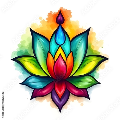 abstract, spiritual, lotus, flower, oilpainting, art, painting, meditation, zen, calm, peace, harmony, balance, chakra, energy, aura, sacred, divine, mindfulness, yoga, serenity, enlightenment, awaken