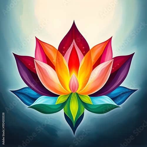 abstract, spiritual, lotus, flower, oilpainting, art, painting, meditation, zen, calm, peace, harmony, balance, chakra, energy, aura, sacred, divine, mindfulness, yoga, serenity, enlightenment, awaken