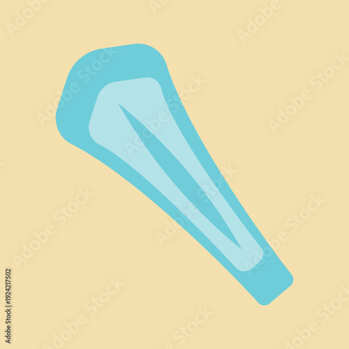 Flat Menstrual Hygiene Products and Cycle Care Icons Set