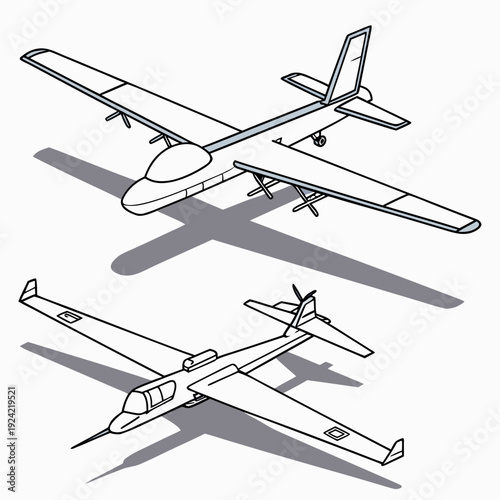 Tactical uav aircraft drone airplane