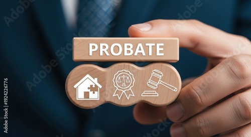 Understanding the legal process of probate with essential property and estate icons