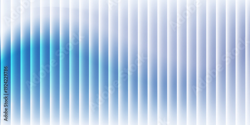 Abstract texture background with soft blue gradient, vertical ripple lines and frosted translucent effect. light pattern