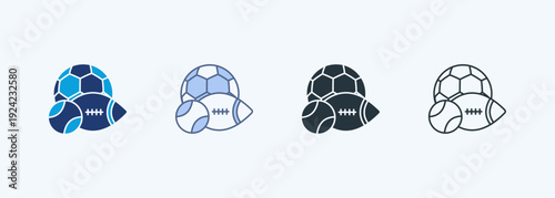 Sport Multiple Style Icon Collection