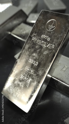 4k Video Silver Bars 5000g Chaos. ProRes 4444.