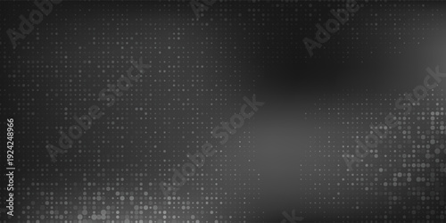 Dot modern metal background with rough noise texture  monochrome elegant empty space for poster design templates modern abstract