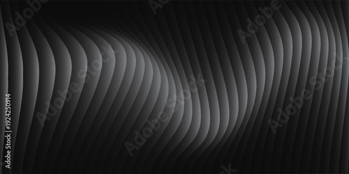 Design black abstract gray satin dark fabric texture luxurious shiny that is abstract silk cloth background with patterns soft abstract