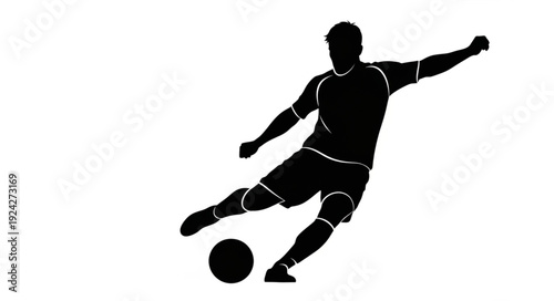 football player silhouette