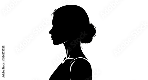 silhouette of a woman