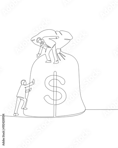 money bag with dollar sign