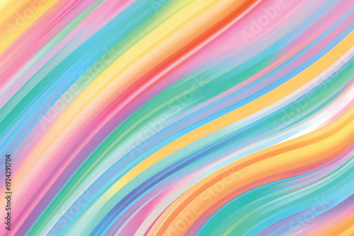 Abstract colorful rainbow striped background pattern wallpaper design illustration bright geometric lines texture
